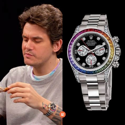 john mayer fake watch|john mayer rolex.